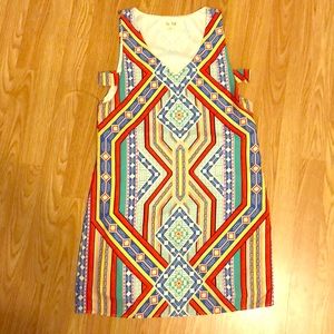 Tribal colored Bo Bel dress size Medium